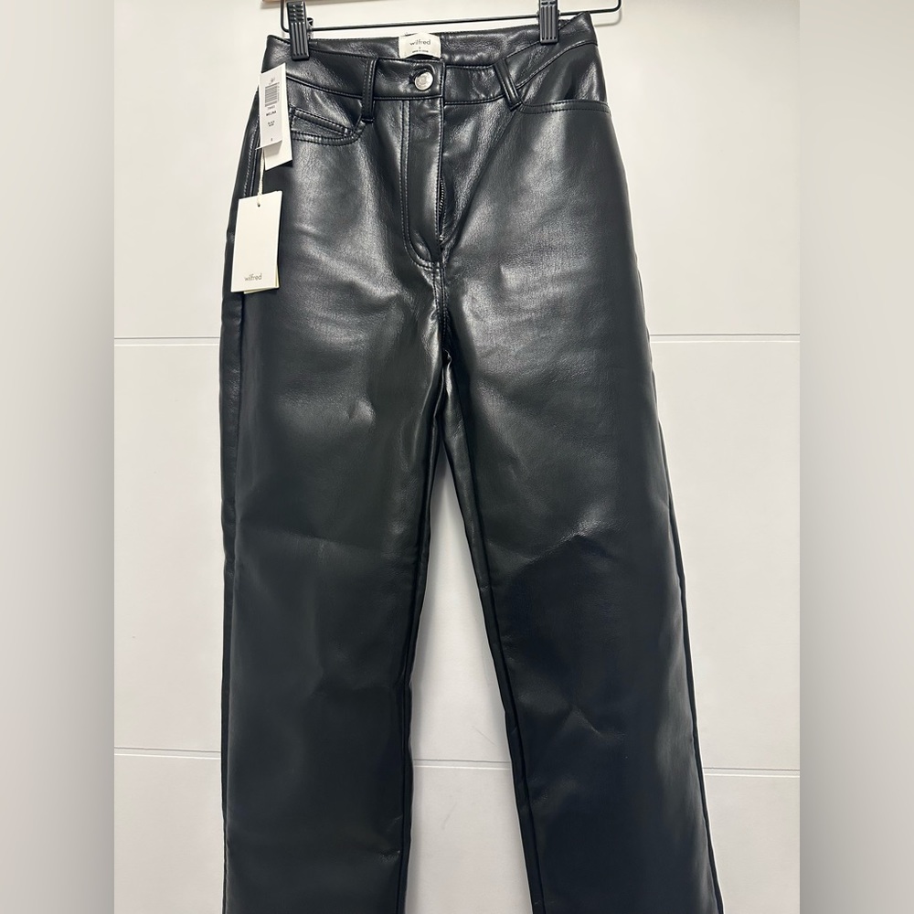Melina faux leather pants